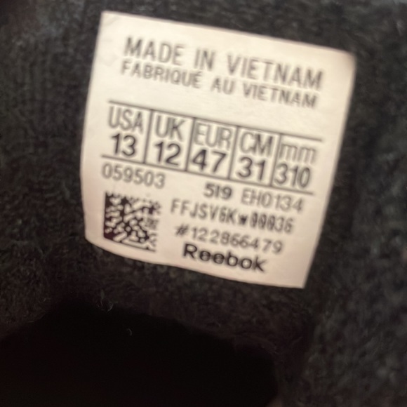 Reebok Workout Concept Sample 005 - Picture 6 of 6